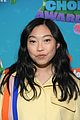 halle bailey awkwafina dunk melissa mccarthy in slime filled tank at kids choice awards 10