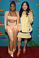 halle bailey awkwafina dunk melissa mccarthy in slime filled tank at kids choice awards 12