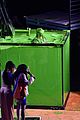 halle bailey awkwafina dunk melissa mccarthy in slime filled tank at kids choice awards 15