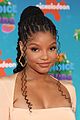 halle bailey awkwafina dunk melissa mccarthy in slime filled tank at kids choice awards 19