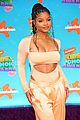 halle bailey awkwafina dunk melissa mccarthy in slime filled tank at kids choice awards 20