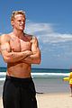 cody simpson shirtless beach cleanup 06
