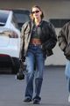 justin hailey bieber coordinating outfits lunch in la 65