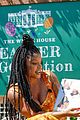 halle bailey reads the little mermaid at the white house easter egg roll 05