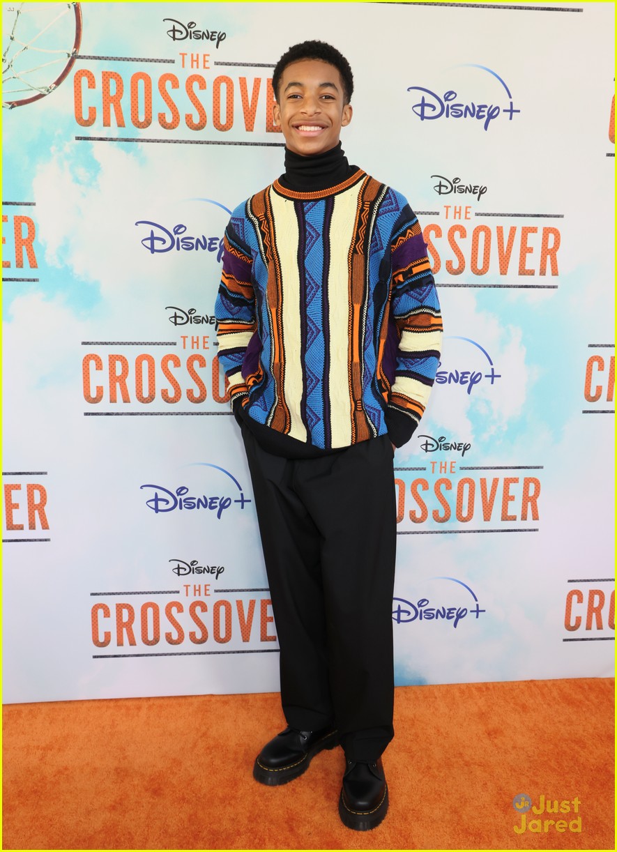 jalyn hall amir oneil hit orange carpet at the crossover premiere 22
