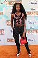 jalyn hall amir oneil hit orange carpet at the crossover premiere 17
