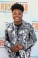jalyn hall amir oneil hit orange carpet at the crossover premiere 28