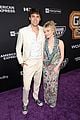 the winchesters meg donnelly drake rodger attend guardians of the galaxy premiere 02