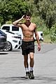 shawn mendes shirtless on hike 19