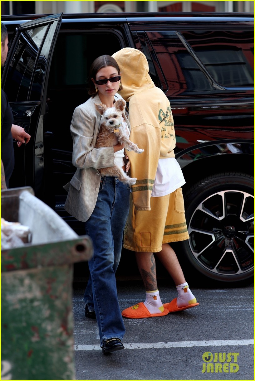 hailey justin bieber dogs nyc 05