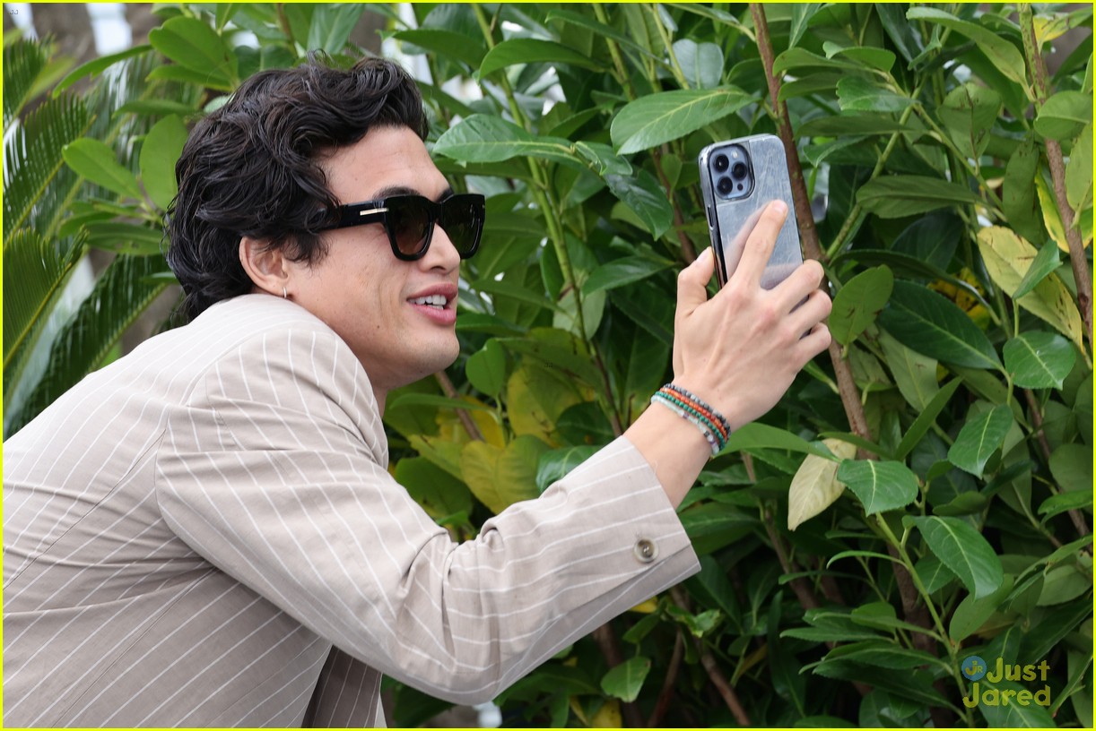 charles melton attends first film festival for new movie may december 26
