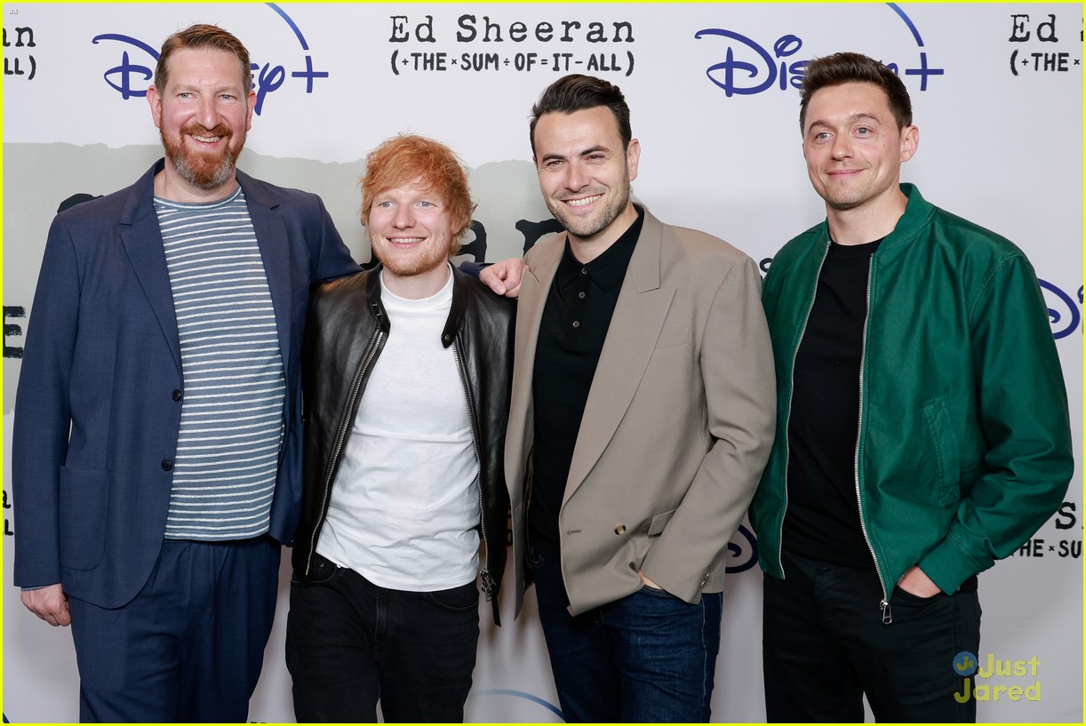 ed sheeran premieres new disney plus docuseries in nyc 03