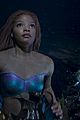 halle bailey opens up about dying her hair red and keeping locs for the little mermaid 09