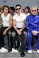 omar rudberg kit connor corey mylchreest sit front row at loewe fashion show 31