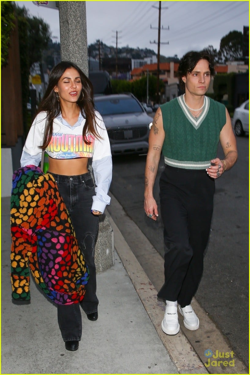 Victoria Justice & Spencer Sutherland Reunite for Night Out in Los