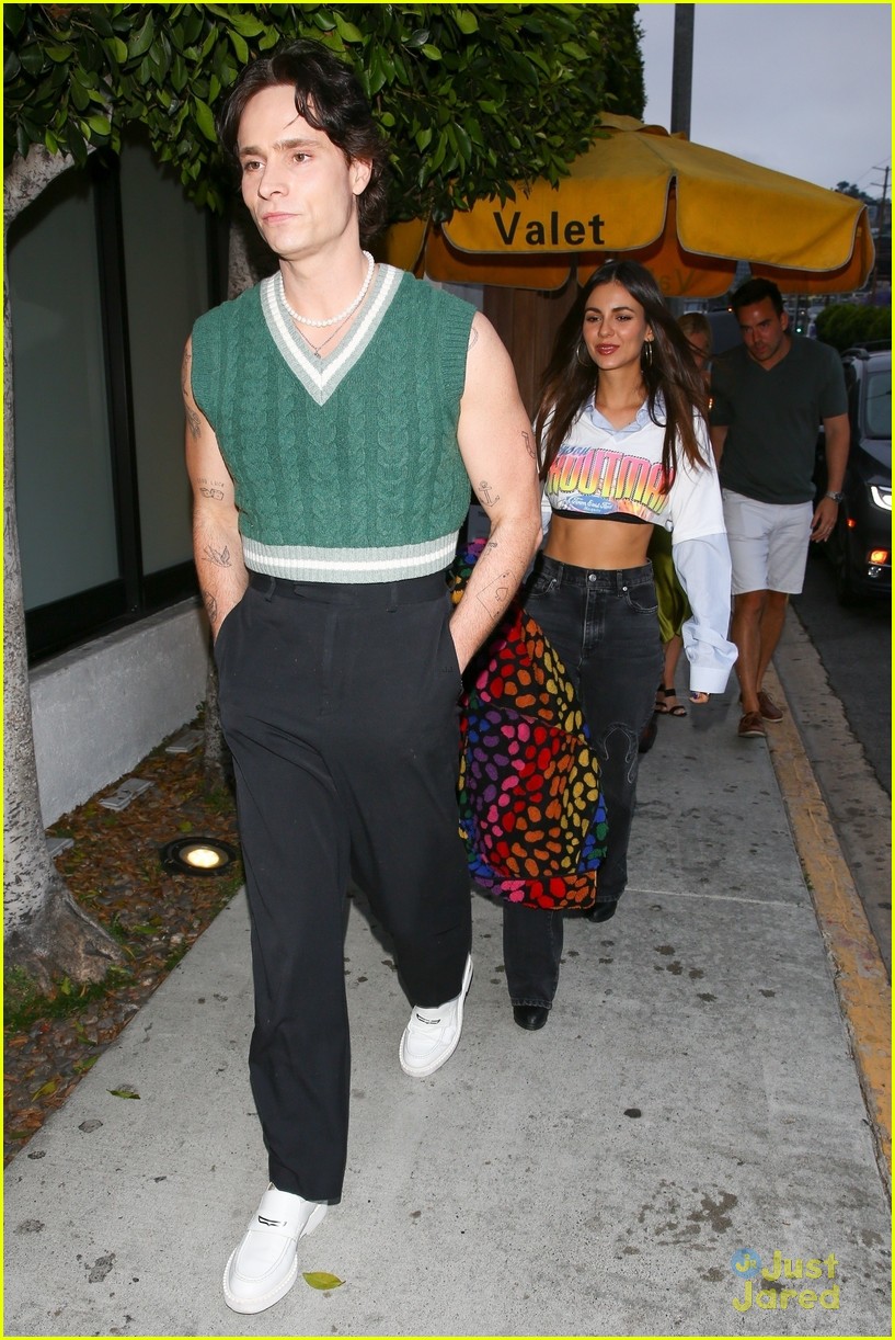 Victoria Justice & Spencer Sutherland Reunite for Night Out in Los