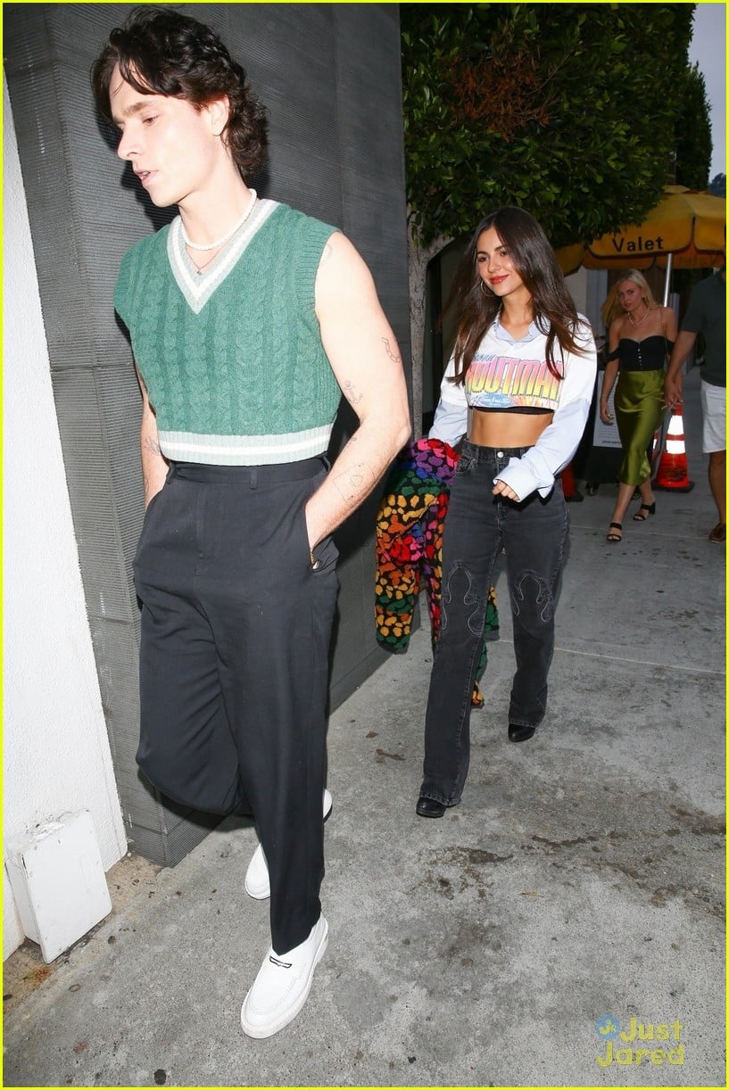 Victoria Justice & Spencer Sutherland Reunite for Night Out in Los