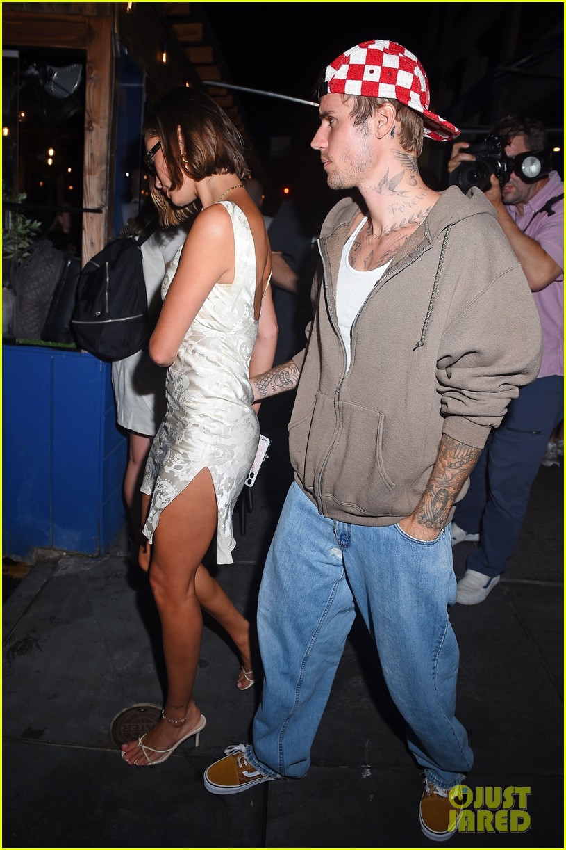 Justin Bieber And Wife Hailey Step Out For Dinner In Nyc Photo 1381338 Photo Gallery Just