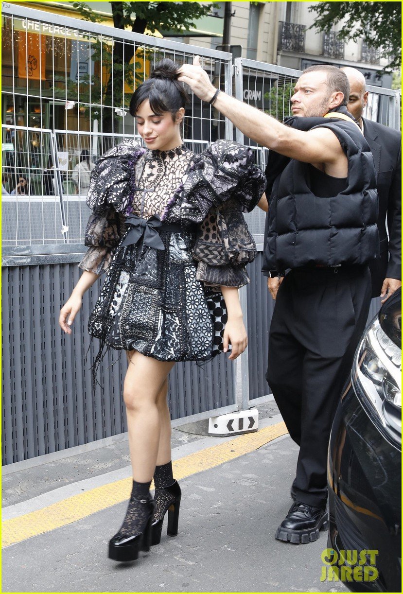 Camila Cabello Sits Front Row With Shakira For 2nd Time At Paris ...