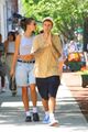 hailey bieber justin lunch in southampton 09