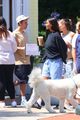 hailey bieber justin lunch in southampton 13