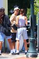 hailey bieber justin lunch in southampton 15