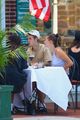 hailey bieber justin lunch in southampton 18