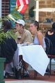 hailey bieber justin lunch in southampton 19