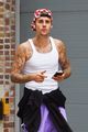 justin bieber shows off his tattoos during day out in nyc 17