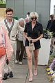 pixie lott oliver cheshire step out at wimbledon after baby news 16