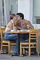 bailee madison blake richardson share a kiss at lunch after eras tour 02