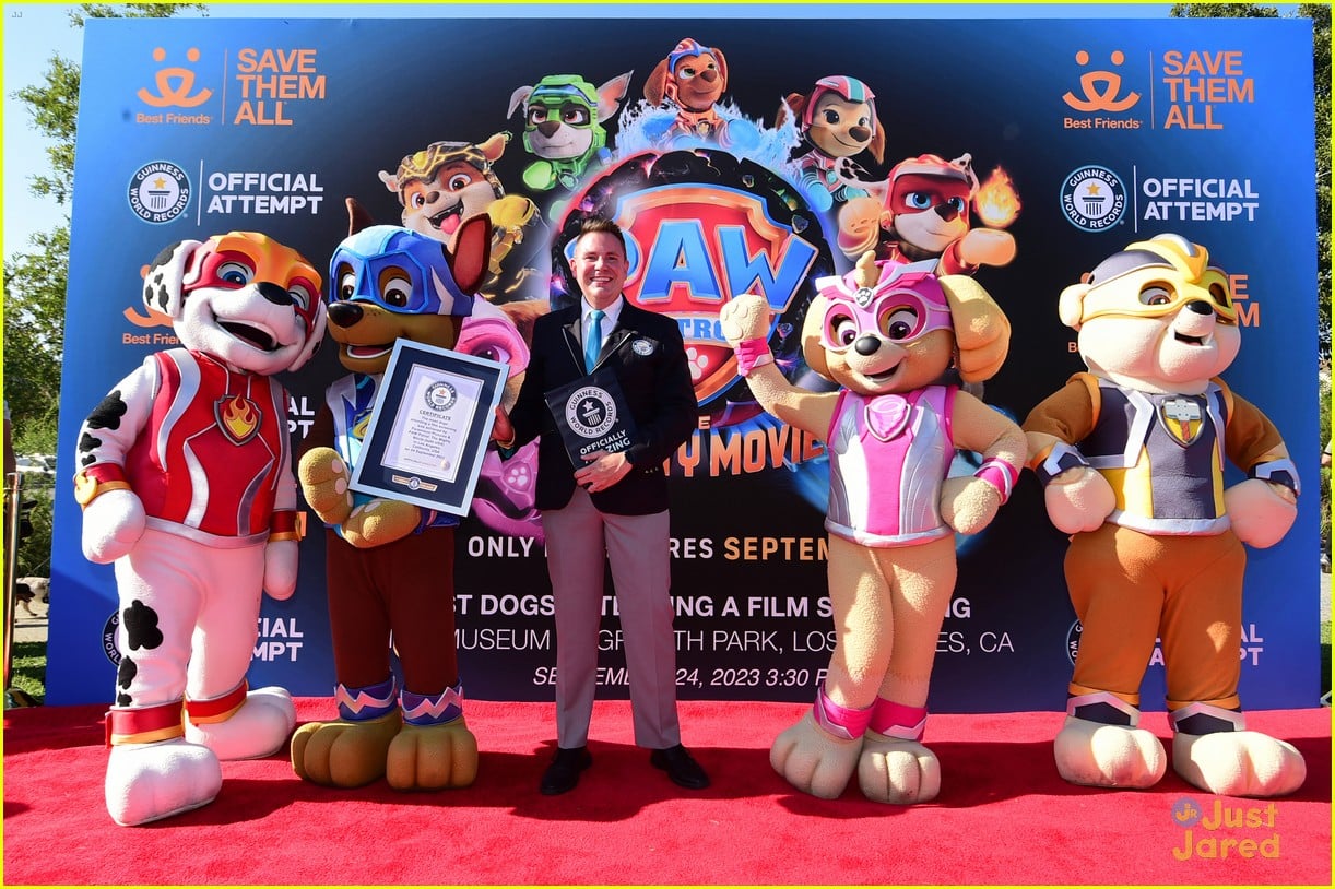 'PAW Patrol: The Mighty Movie' Breaks Guinness World Record at Weekend ...