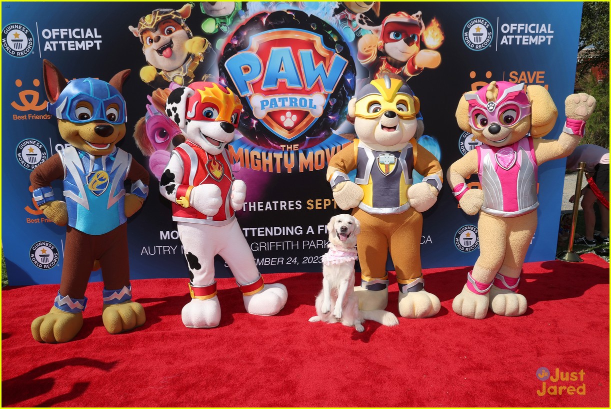paw patrol the mighty movie breaks guinness world record at weekend screening 14