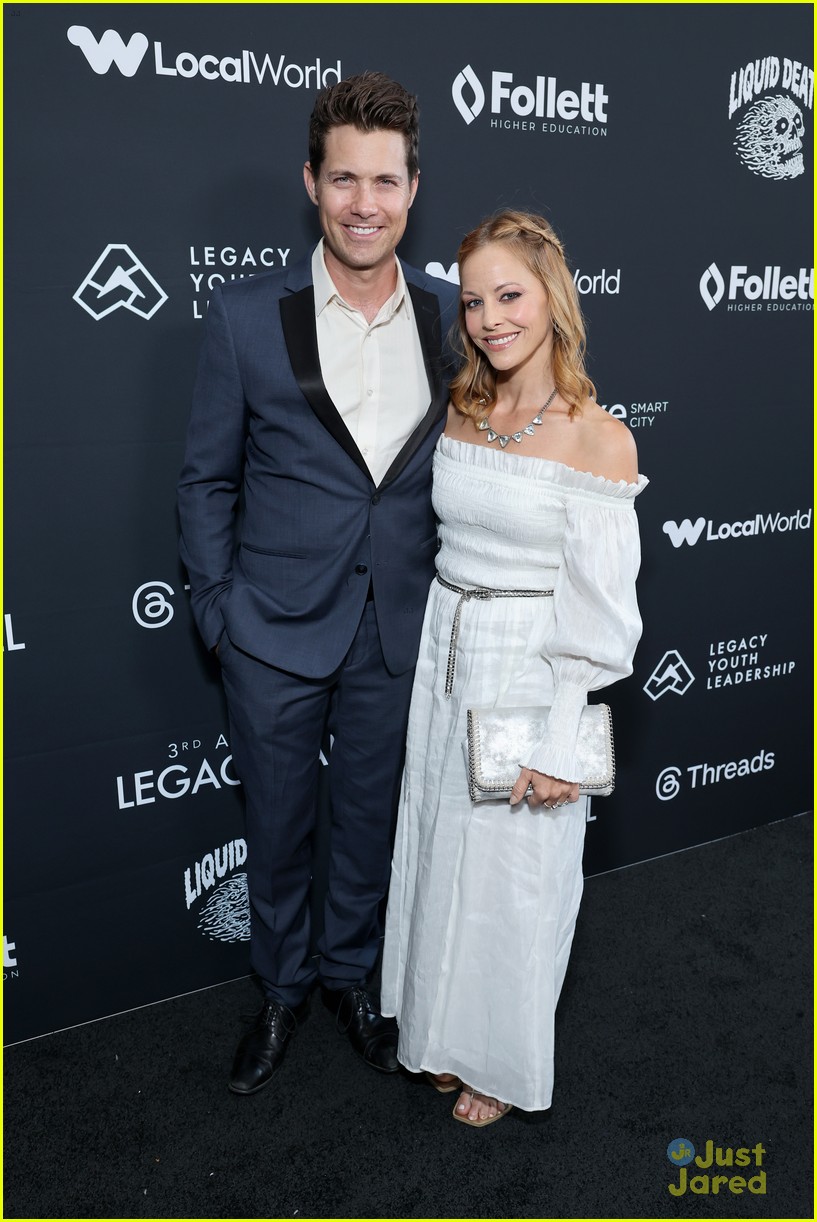 meg donnelly drake rodger attend legacy ball 19