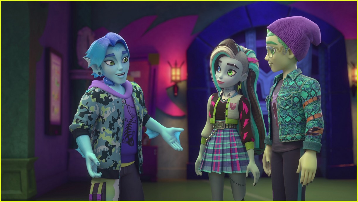 miles brown joins monster high animated series as gil exclusive clip 01