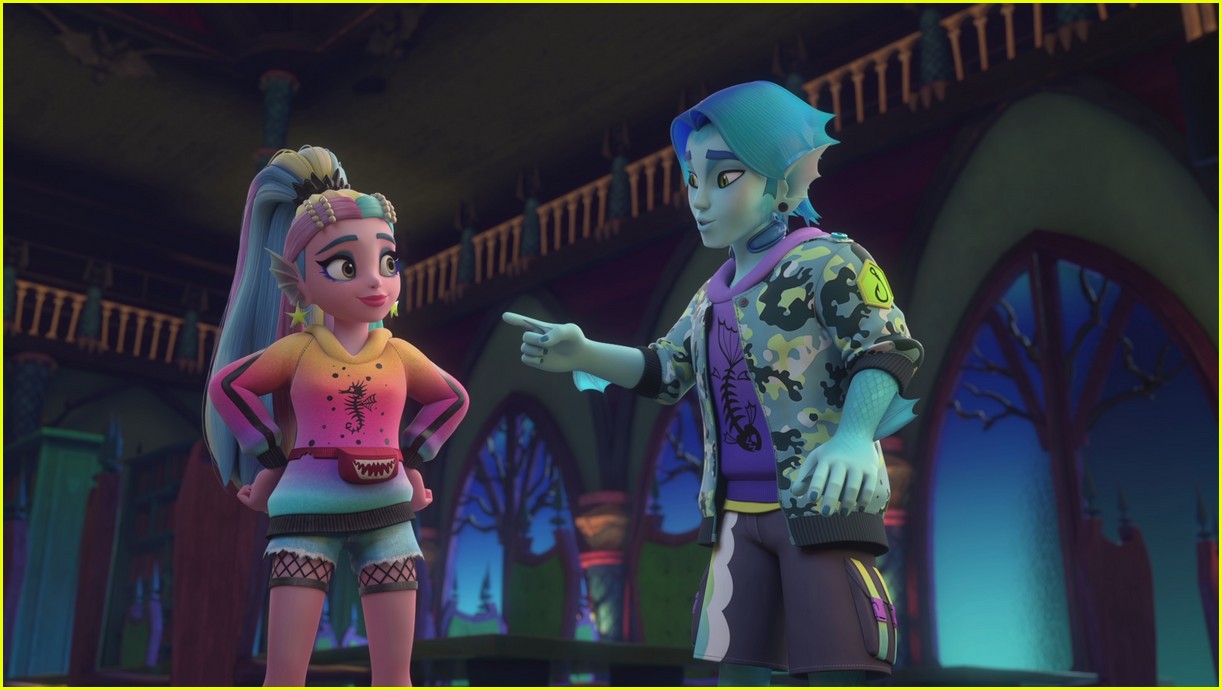 miles brown joins monster high animated series as gil exclusive clip 02