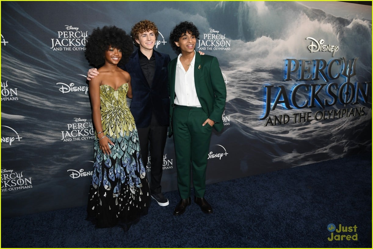 percy jackson series cast attend nyc premiere 14