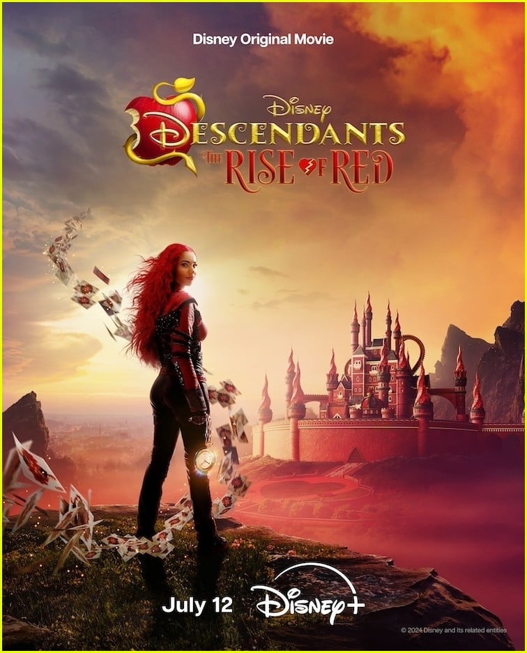 descendants rise of red premiere date new teaser revealed 01.