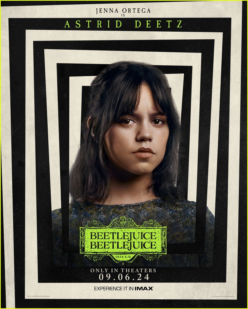 Beetlejuice 2 2024 Jenna Ortega Trailer Kip Rosaleen