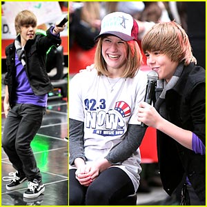 Justin Bieber Performs On The Today Show