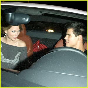 Taylor Lautner & Taylor Swift: Cruising The Town