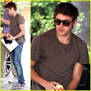 Zac Efron: An Apple A Day...
