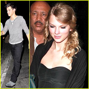Taylor Lautner & Taylor Swift: Benihana Buds
