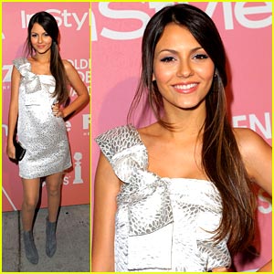 Victoria Justice is Silver Stunning