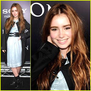Lily Collins is Legion Lovely