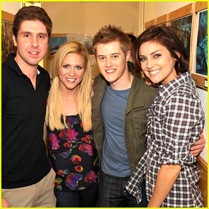 Brittany Snow & Lucas Grabeel Team Up for JED
