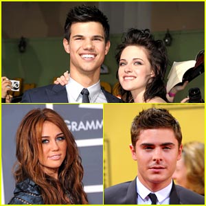 Zac & Miley to Join Kristen & Taylor at Oscars 2010