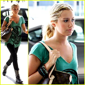 Ashley Tisdale is St. Patrick's Day Pretty