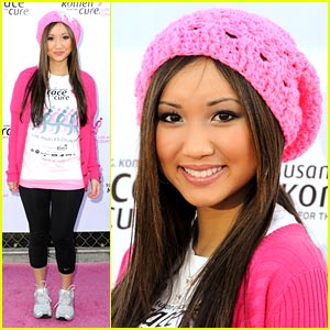 Brenda Song Races For the Cure