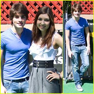 Gregg Sulkin & Shelby Young Get Connected